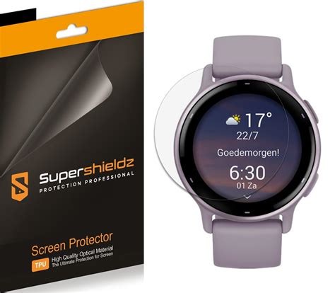 Supershieldz 3 unidades diseñado para Garmin Vivoactive 5 Protector