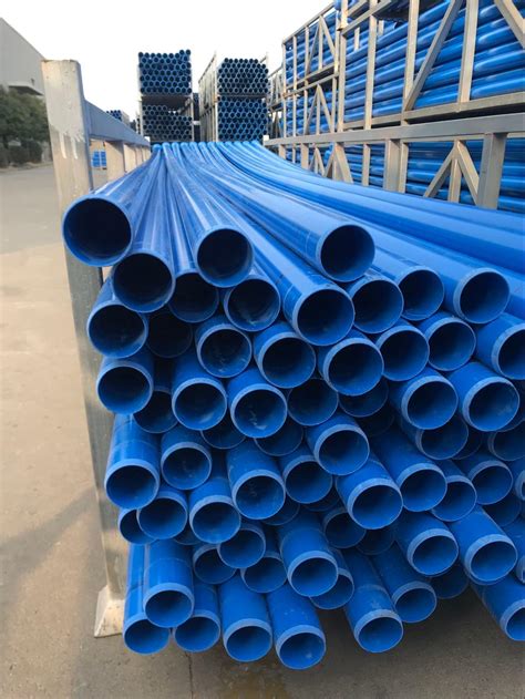 Blue Pvc Pipe Upvc Pipe For Water Supply In Blue Color Bell End With