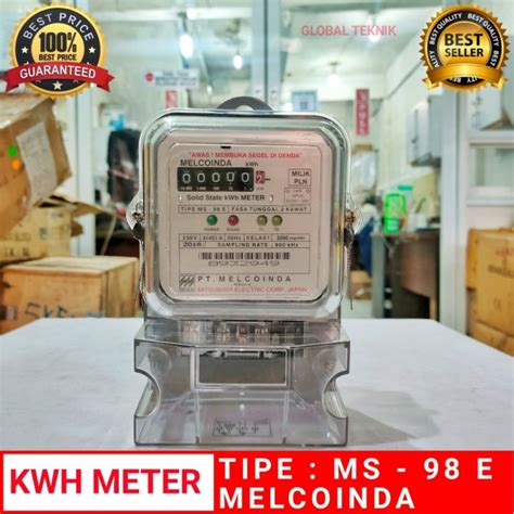 Jual KWH Meter Meteran Listrik MS 98E 1 Phase 5 MELCOINDA Shopee