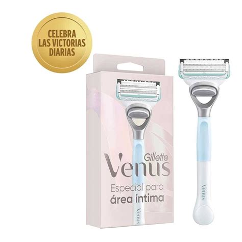 Rastrillo Gillette Venus área íntima para mujer para depilar la zona