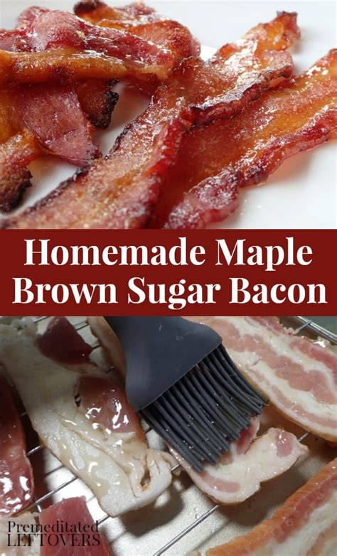 Maple Brown Sugar Bacon Recipe An Easy Candied Bacon Recipe