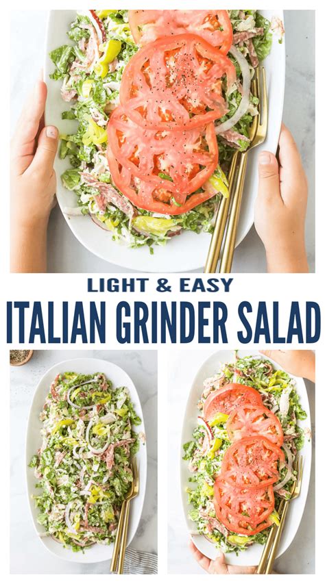 Italian Grinder Salad Recipe Joyful Healthy Eats