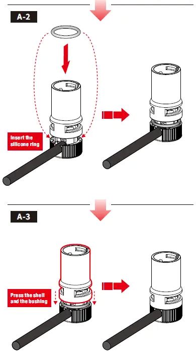 ROXTONE LX3F Low Profile Rotatable XLR Female Installation Guide