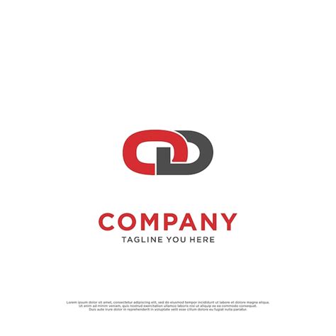 Premium Vector | OD vector logo design