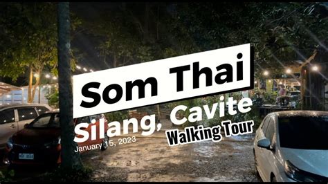 BEST THAI FOOD in CAVITE Som Thai Silang Cavite สมไทย YouTube