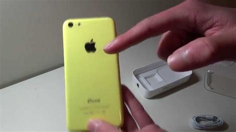 Yellow Iphone 5c Unboxing Youtube