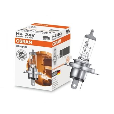 Халогенна авто крушка OSRAM Original - H4 / 24 V / 70 - 75 W | Bagira