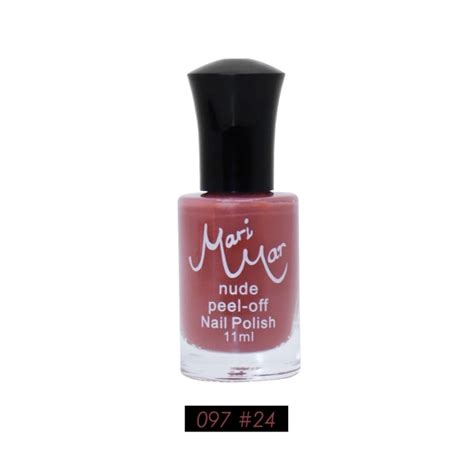 Jual Marimar Nail Polish Peel Off Nude 097 Shopee Indonesia