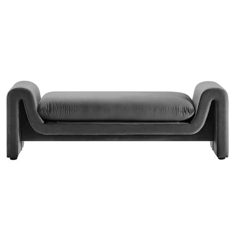 Waverly Performance Velvet Bench By Modway — Lexmod