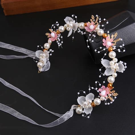 Jual Premium Flower Crown Headpiece Bridal Tiara Mahkota Bunga Shopee