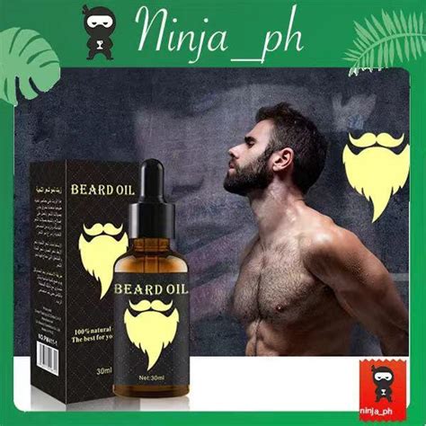 【ninja Ph】organic Beard Growth For Men Moustache Softener Leave In