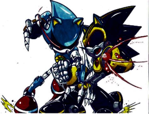 metal sonic vs metal sonic 3.0 by TheAlexDrawer101 on DeviantArt