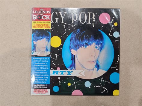 Iggy Pop Party Cd 2014 Collectors Edition 3000 Brand New Free