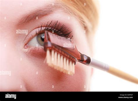 Cosmetic Beauty Procedures And Makeover Concept Closeup Part Of Woman