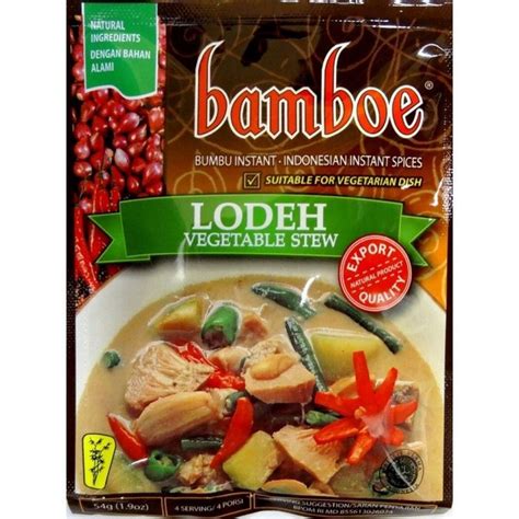 Halal Bamboe Perencah Bumbu Seasoning Indonesian Instant Soup Rawon