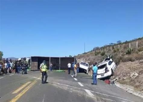 Accidente En La Carretera Cuacnopalan Oaxaca Deja Un Muerto Municipios Puebla Noticias Del