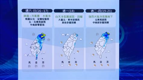 今晚變天！北台灣週末探13度 下週二迎最強冷氣團最低10度｜四季線上4gtv