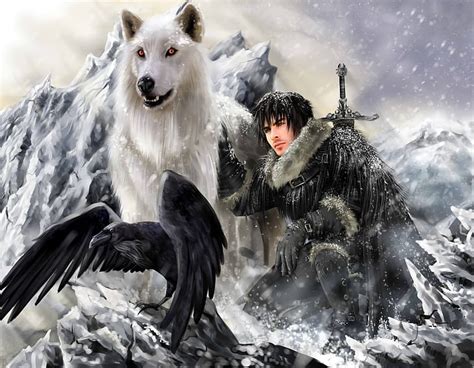 Hd Wallpaper The Song Of Ice And Fire Game Of Thrones Jon Snow