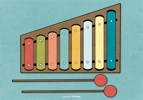 Flat Style Marimba Vector Illustration 137587 Vector Art at Vecteezy