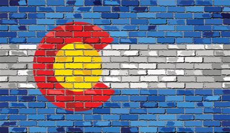colorado flag illustrations royalty  vector graphics clip