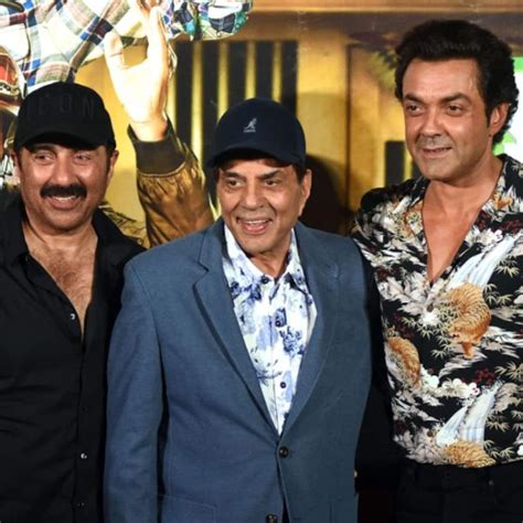 Happy Birthday Dharmendra Sunny Deol And Bobby Deol Share Heartfelt