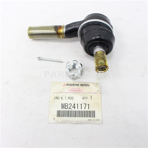 Mb Mitsubishi Oem Genuine End Kit Tie Rod Otr Ebay