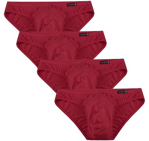 Avidlove Mens Bikini Underwear Pack Low Rise Briefs For Men Sexy Mens