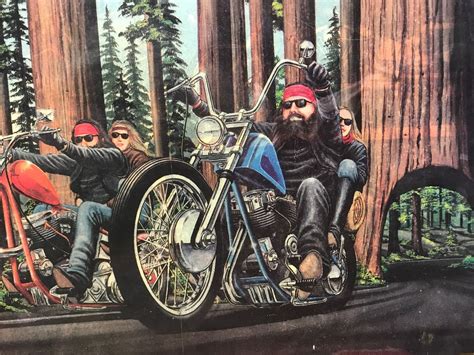 David Mann Biker Paintings