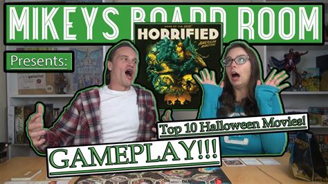 Horrified American Monsters Board Game Playthrough Ravensburger Games