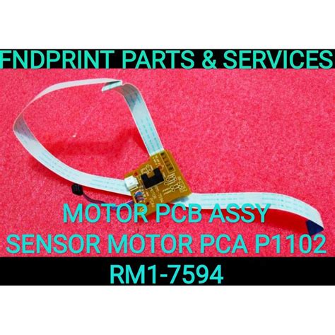 Jual Motor PCB Assy Sensor Motor PCA HP LaserJet LJ P1102 RM1 7594