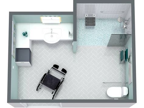 Residential Handicap Bathroom Floor Plans – Flooring Site