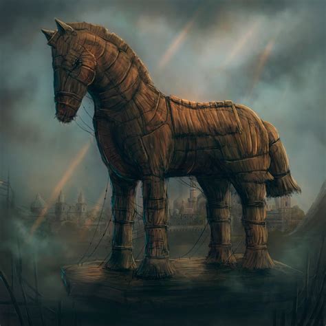 Troy Horse By Artedesastre On Deviantart