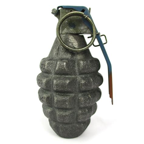 Mk2 Replica Metal Hand Grenade Army And Outdoors