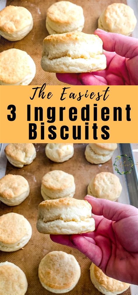 3 Ingredient Biscuits Easy Fail Proof How Can This