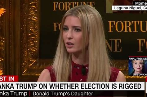 Ivanka Trump Says Her Father S Lewd Comments Were A Bit Jarring