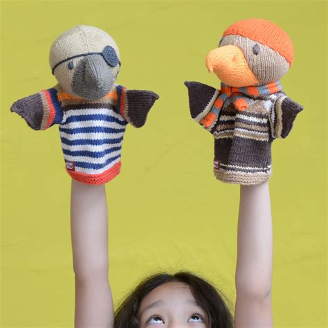 Eagle Puppets in Organic Cotton – ChunkiChilli