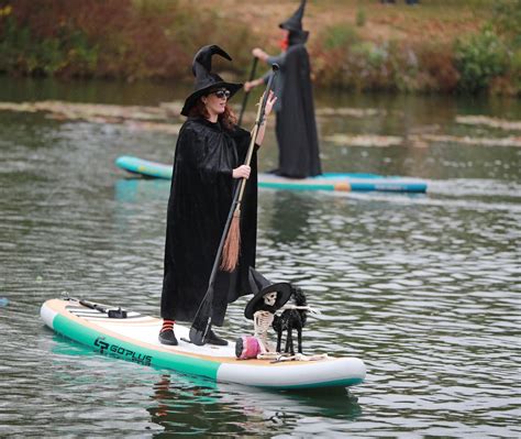 ‘witches And ‘warlocks Paddle For A Purpose On Nj Lake