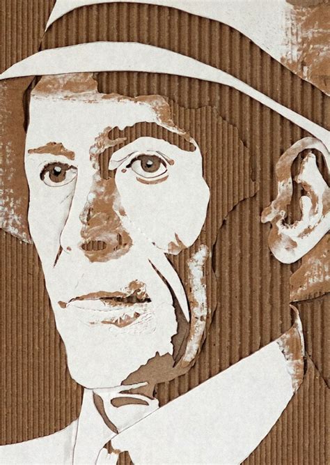 Cardboard Portraits By Giles Oldershaw