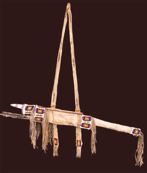 The Legacy Of The North American Indian Native American Bow Case And Quiver