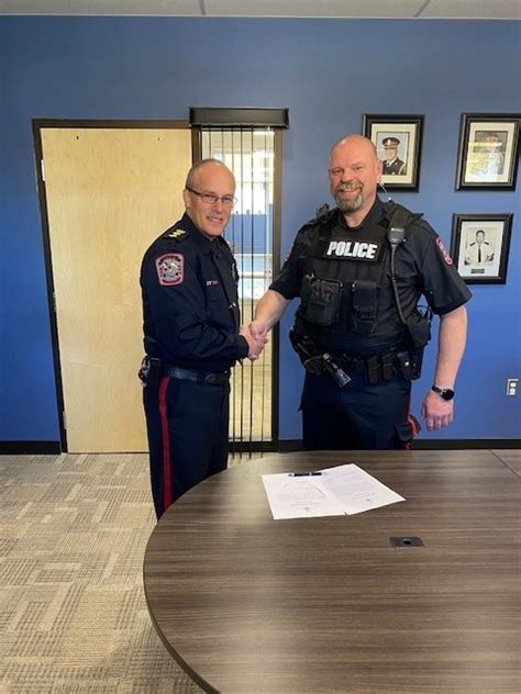 Estevan Police On Twitter Cst Bird Was Sworn In This Morning By