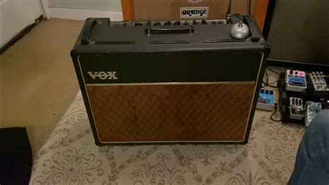 Quick Basic Demo Of 1964 Vox Ac30 Top Boost Jmi Combo Youtube