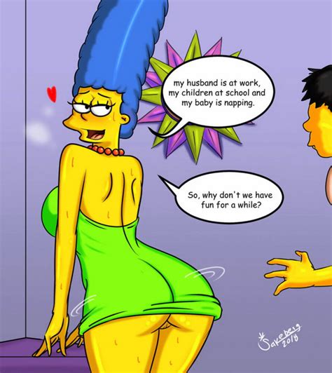 Marge Simpson Shaved Pussy