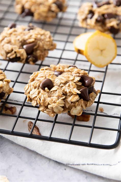 3 Ingredient Banana Oatmeal Cookies Beaming Baker