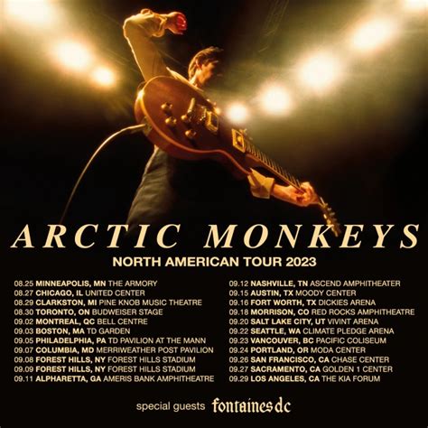 ARCTIC MONKEYS 2023