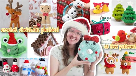 45 Cute Christmas Plushies To Crochet Christmas Amigurumi Crochet