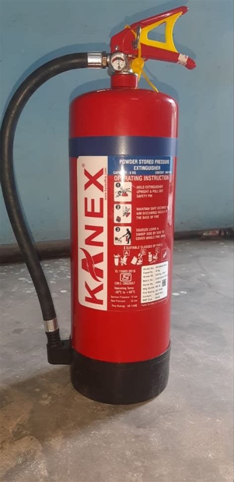 Mild Steel ABC Type Fire Extinguisher 6 KG Make Kanex At Rs 1850 In