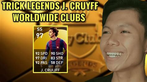 Trick Cara Mendapatkan Black Ball Legends J Cruyff 97 Legends