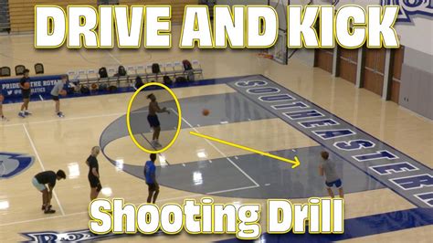 Drive And Kick Basketball Shooting Drill Youtube