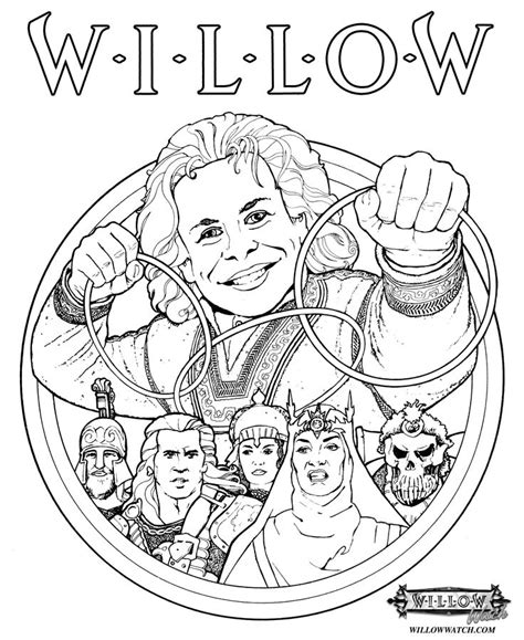 Weeping Willow Coloring Pages At Free Printable