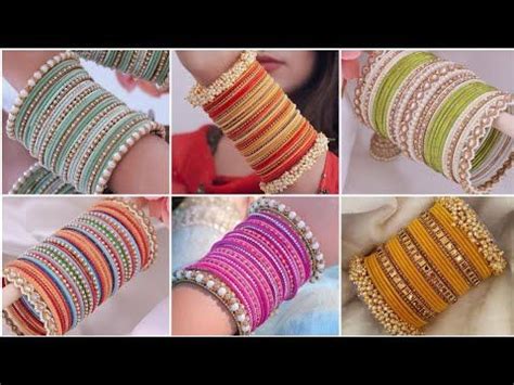 Party Wear Bangles Set Design Bangles Color Combination Bridal